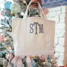 Mini Canvas Tote - Embroidered