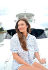 Blue Oysters - Short Pajama Set