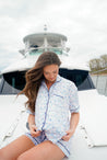 Blue Oysters - Short Pajama Set