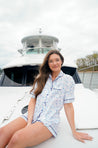 Blue Oysters - Short Pajama Set