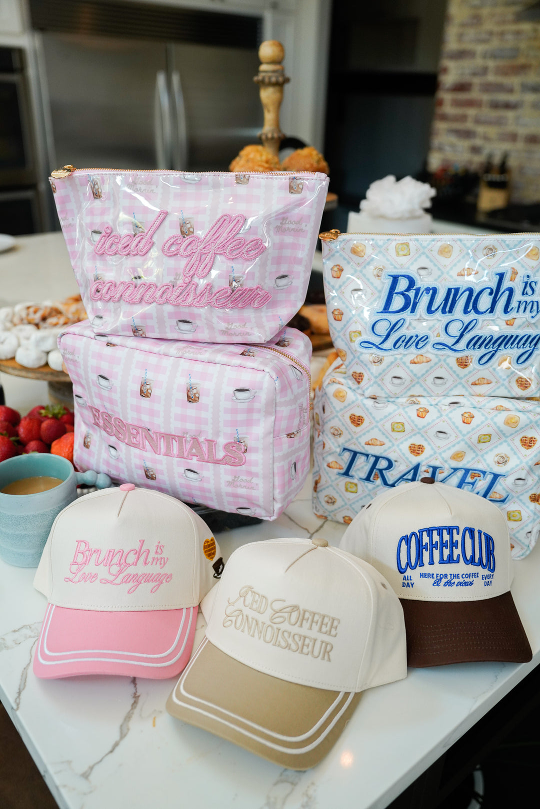 Coffee Club - Brown Vintage Trucker Hat