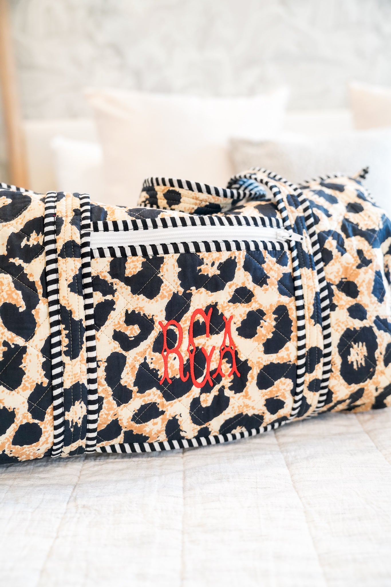Quilted Block-Print - Leopard Collection – KenzKustomz