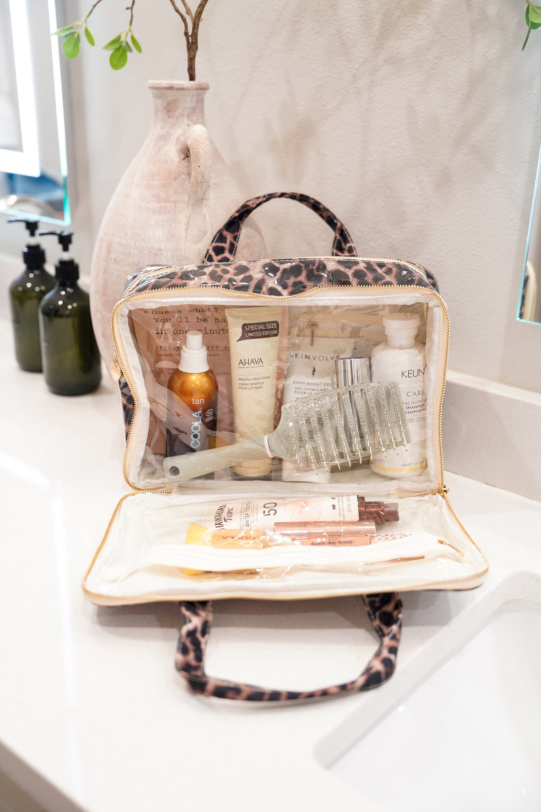 Clear Coat Toiletry Case