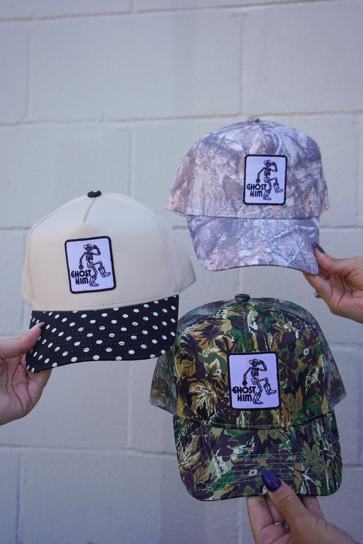 Ghost Him Trucker Hat
