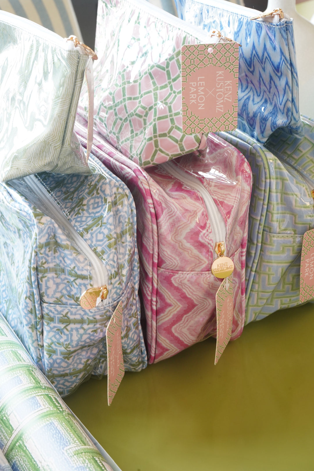 Clear Coat Toiletry Bags x Lemon Park