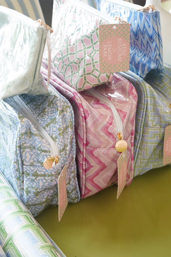 Clear Coat Toiletry Bags x Lemon Park