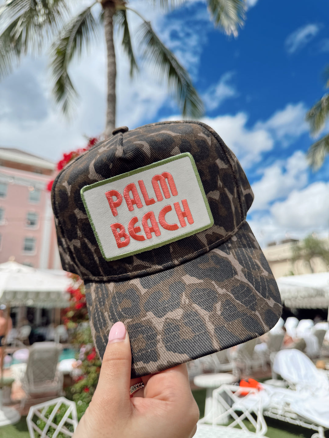Palm Beach - Vintage Trucker Hat