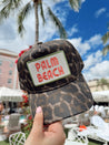 Palm Beach - Leopard Vintage Trucker Hat