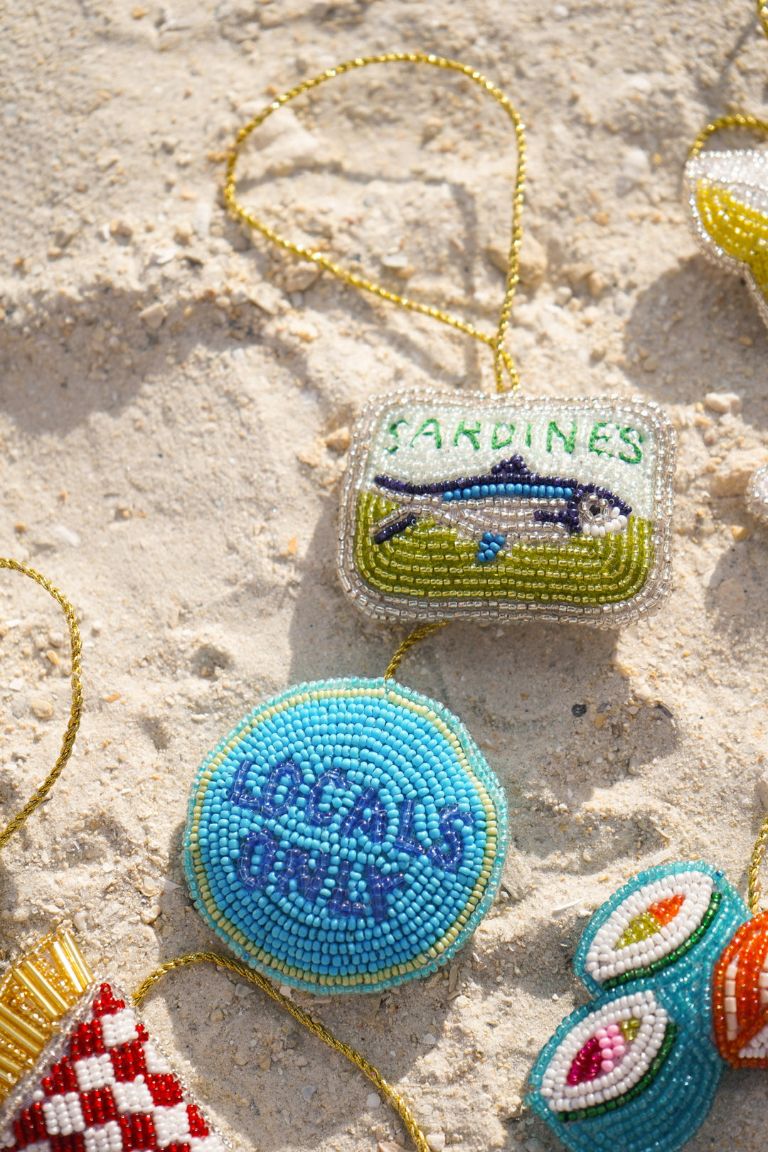 Beaded Bag Charms