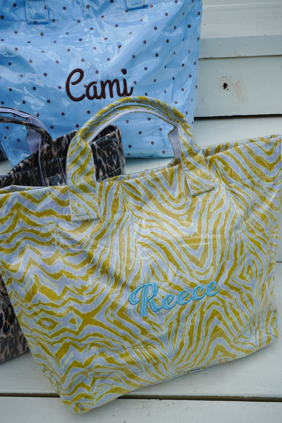 Cabana Clear Coat Tote