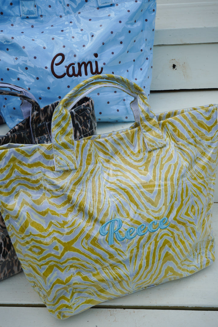 Cabana Clear Coat Tote