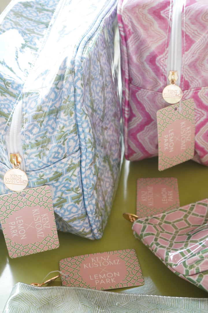 Clear Coat Toiletry Bags x Lemon Park
