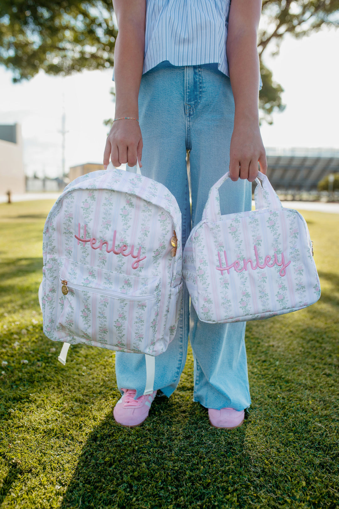 Garden Stripe Backpack