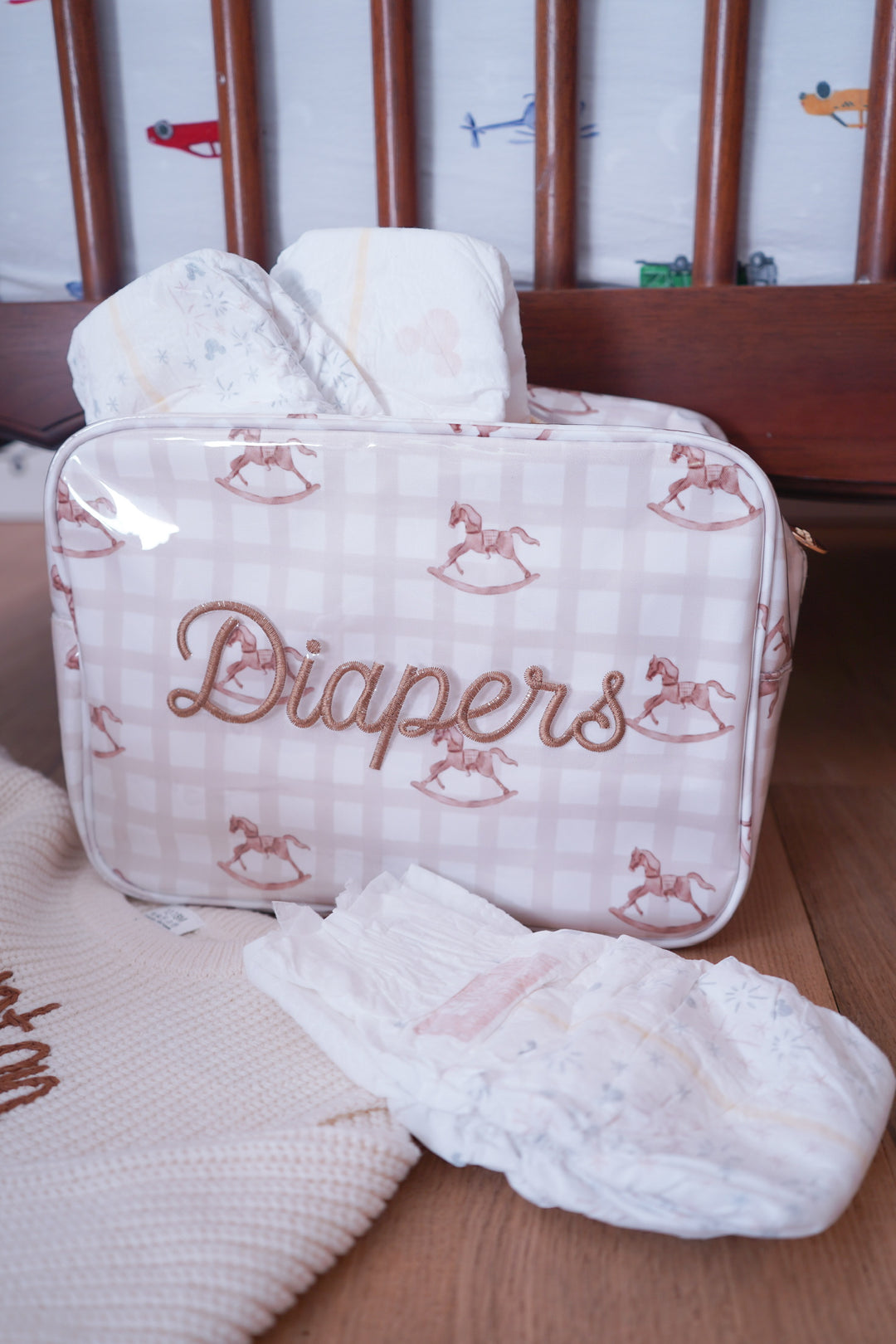 Diapers XL - Clear Coat Bag