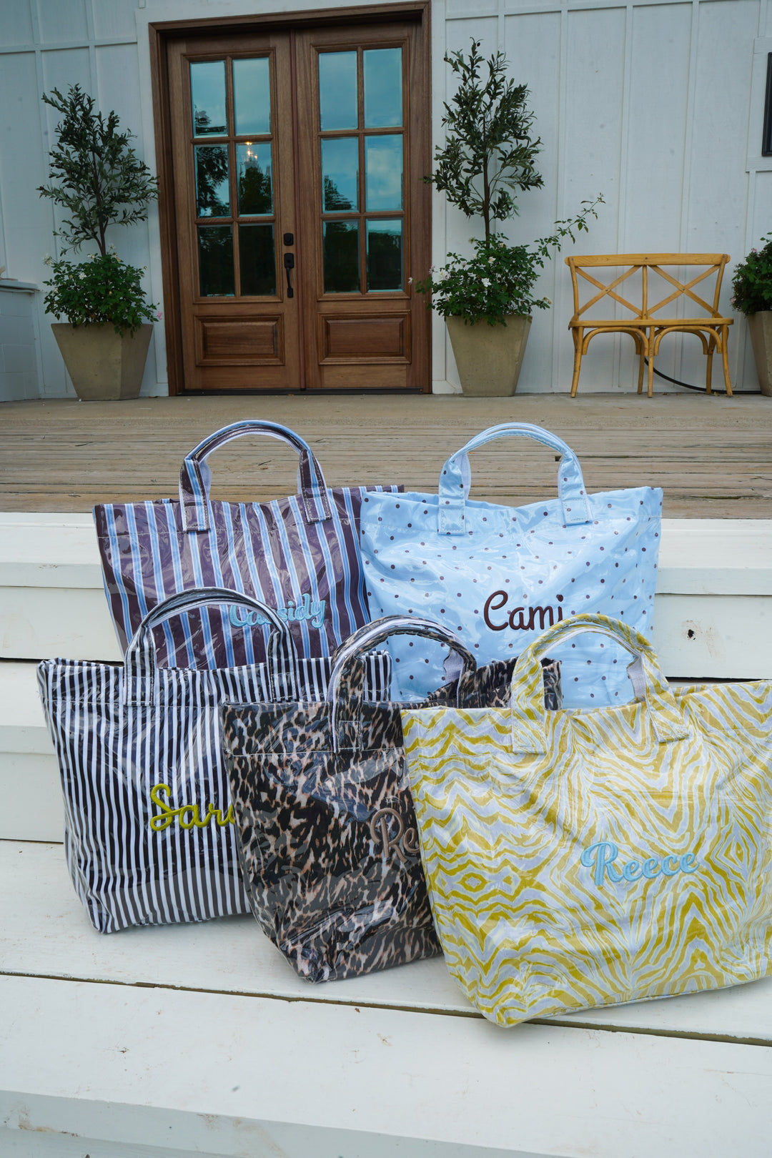 Cabana Clear Coat Tote