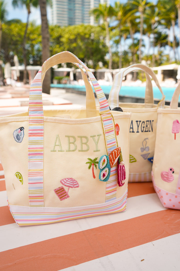 Icon Mini Canvas Tote - Embroidered