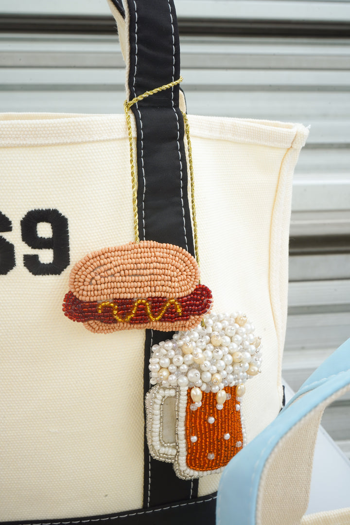 Gameday Beaded Bag Charms