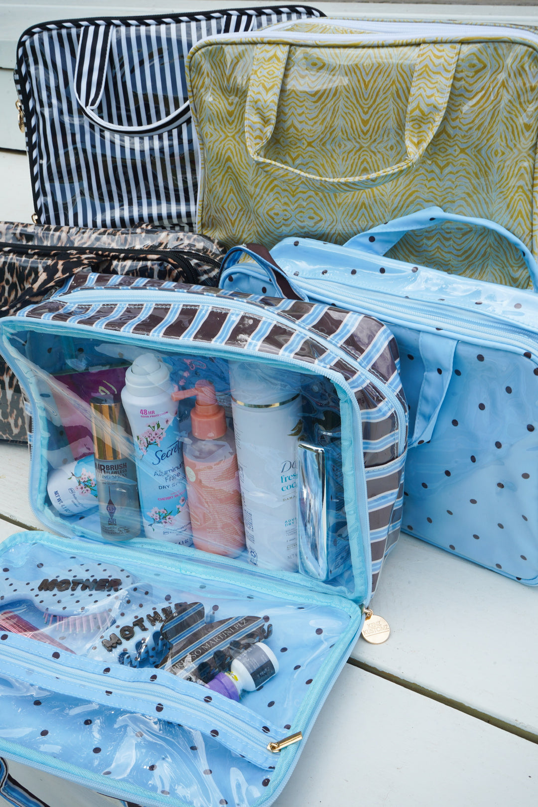 Clear Coat Toiletry Case