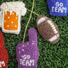 Gameday Beaded Bag Charms