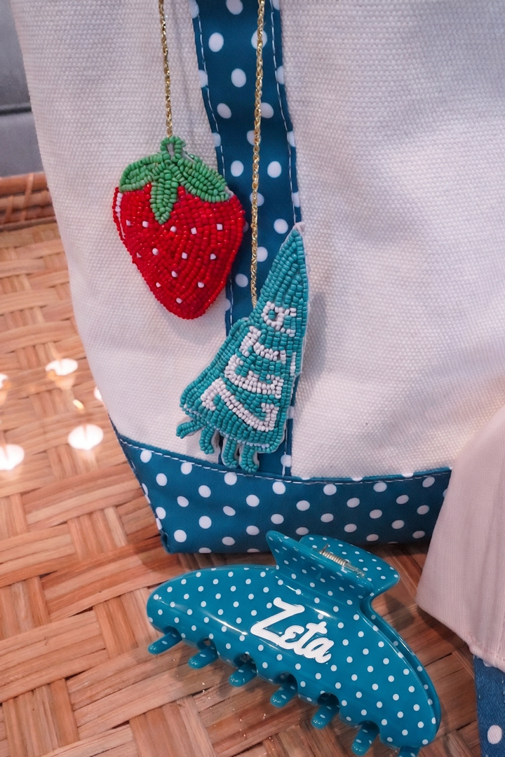 Sorority Greek Hair Clips