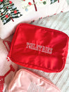 Nylon Customizable Makeup Bag Collection - Embroidery