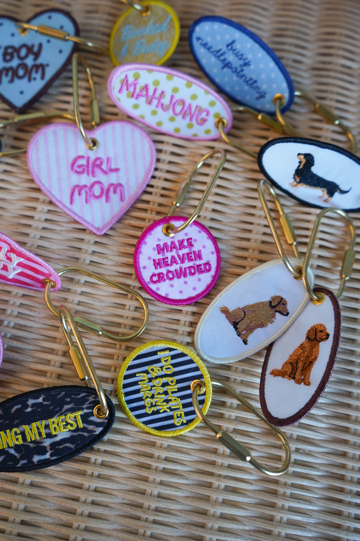 Embroidered Bag Tags