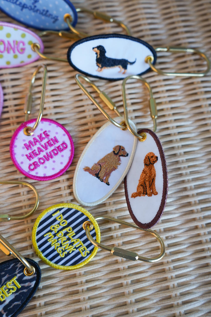 Embroidered Bag Tags