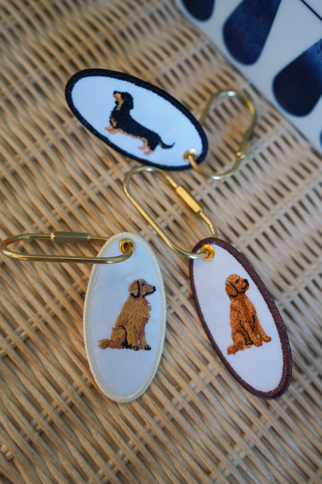 Embroidered Bag Tags
