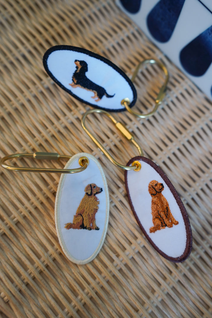 Embroidered Bag Tags