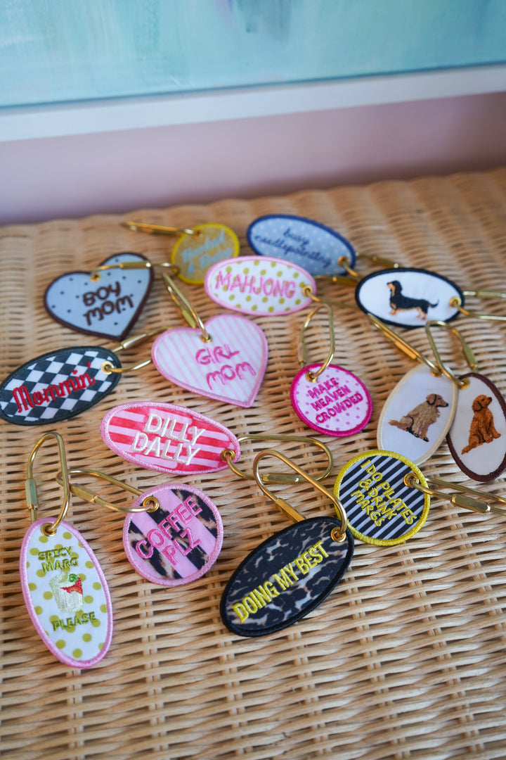 Embroidered Bag Tags