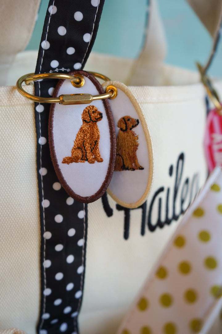 Embroidered Bag Tags