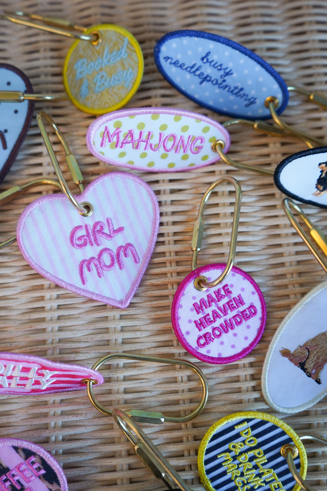 Embroidered Bag Tags