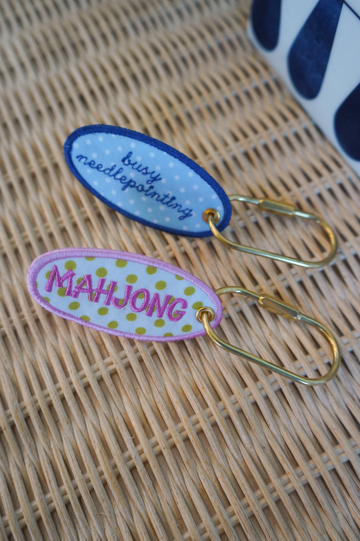 Embroidered Bag Tags