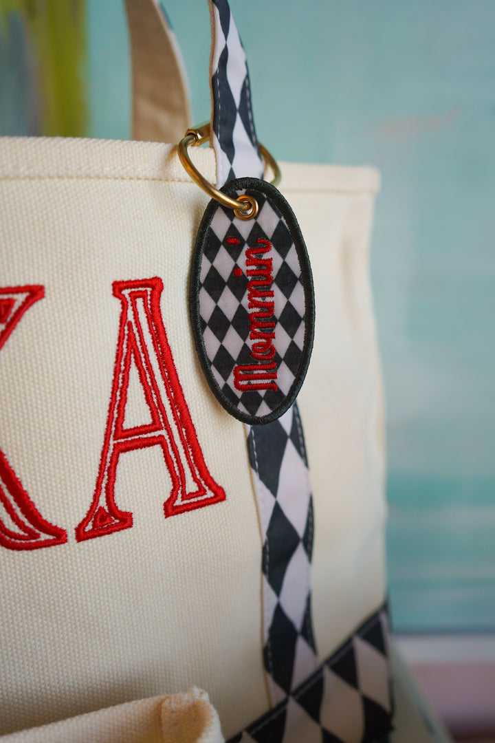 Embroidered Bag Tags