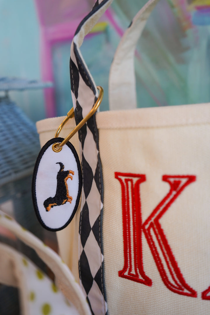 Embroidered Bag Tags