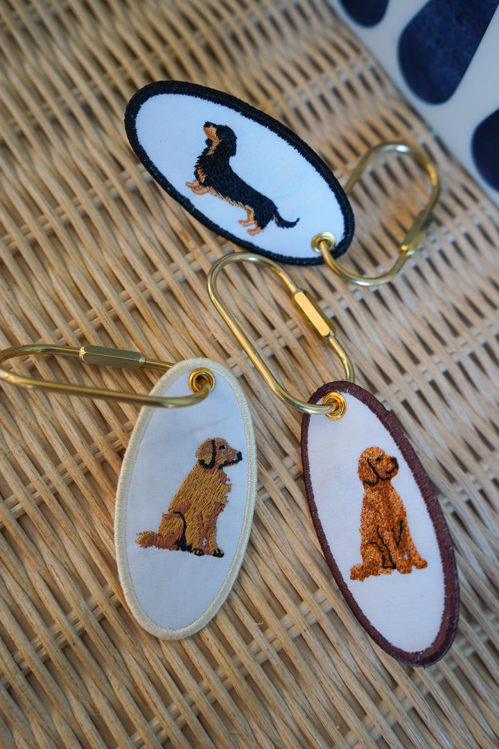 Embroidered Bag Tags