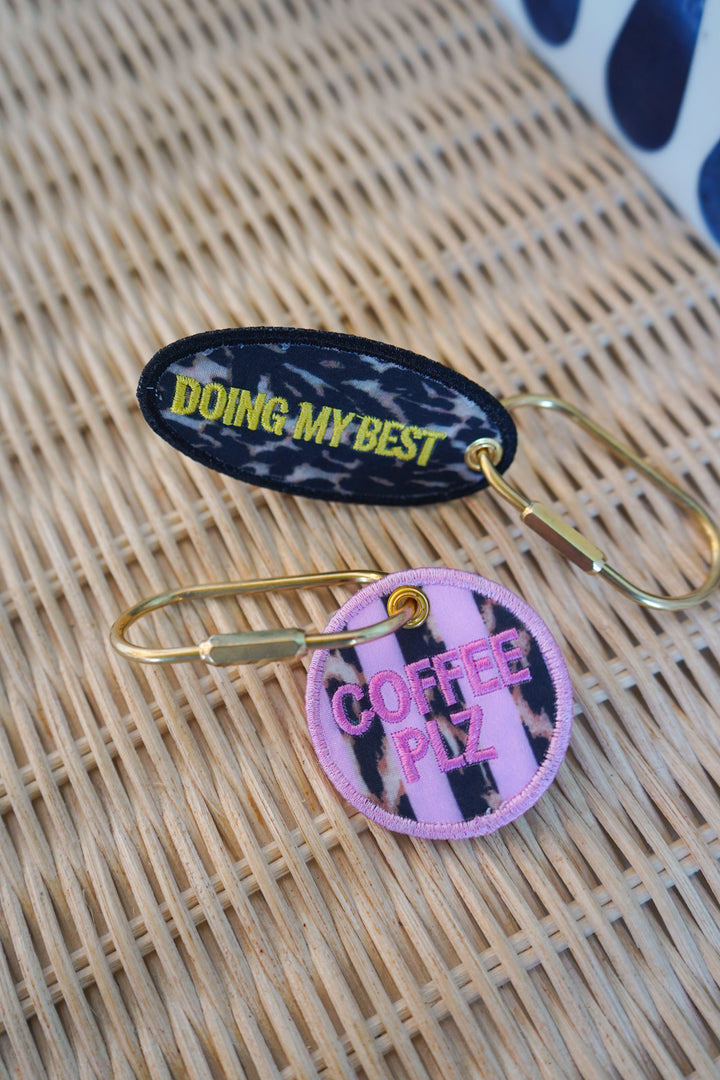 Embroidered Bag Tags