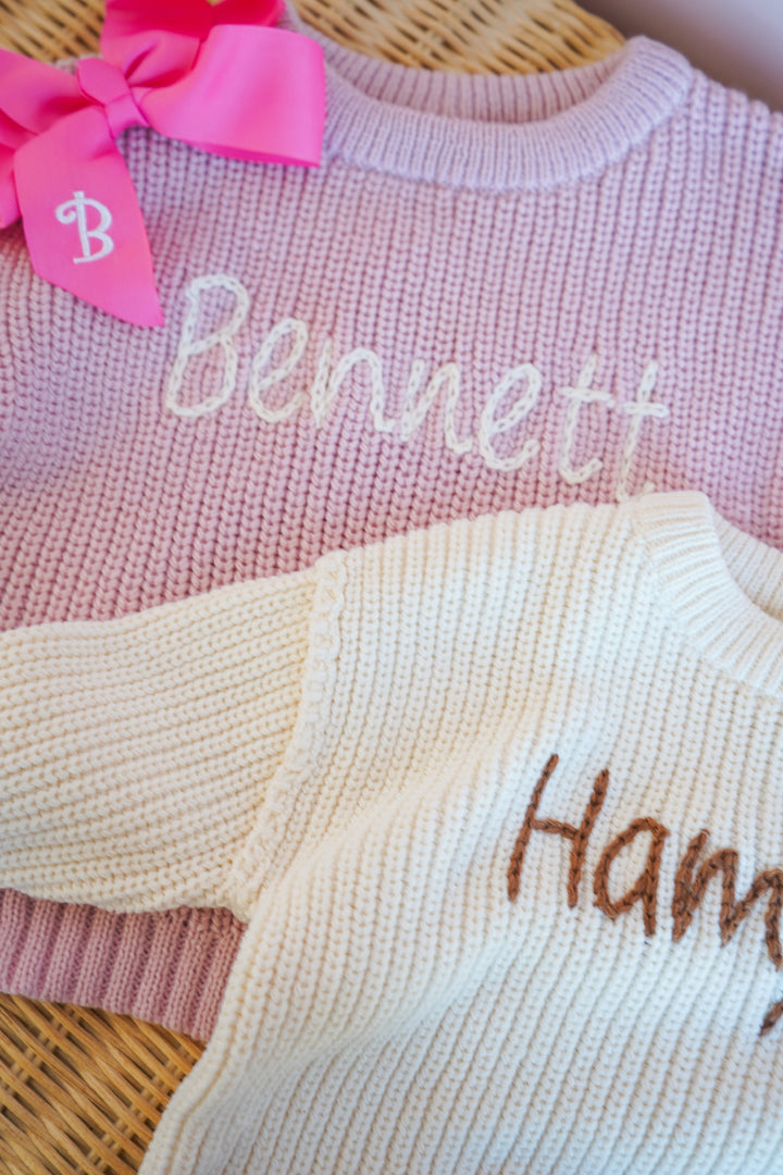 Custom Baby Sweater