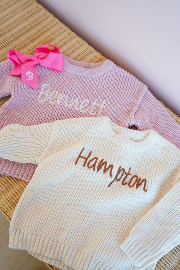 Custom Baby Sweater