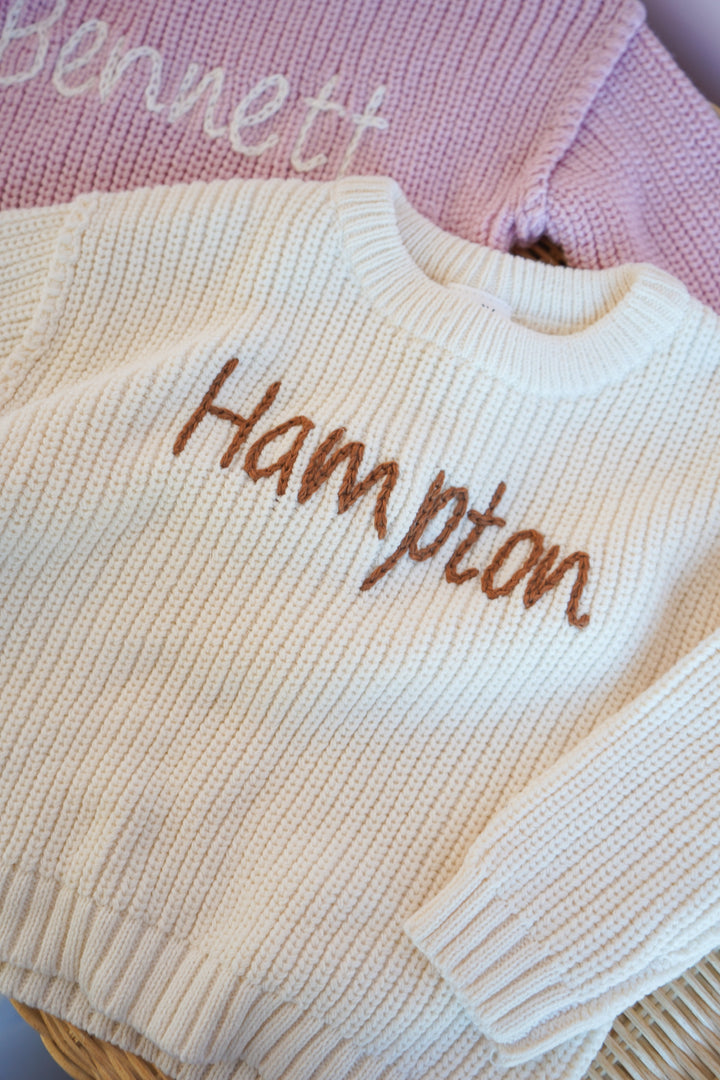 Custom Baby Sweater