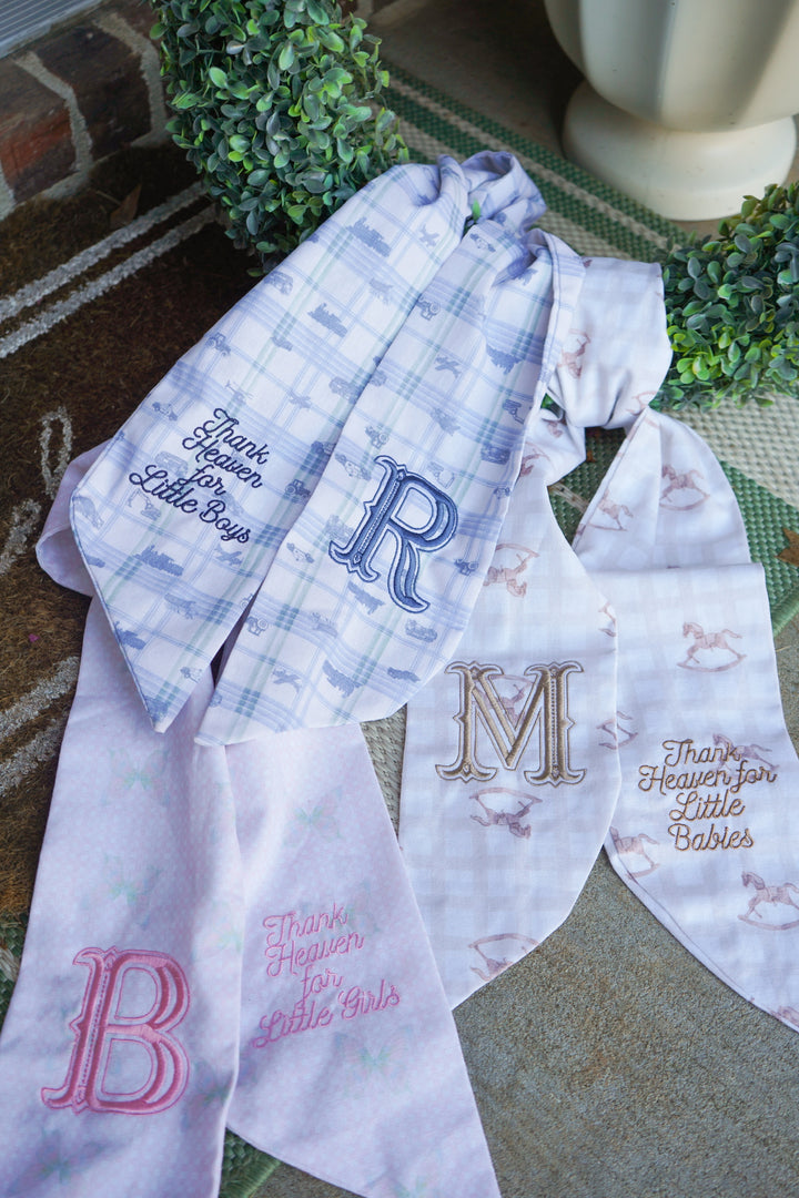 Thank Heaven - Wreath Sash