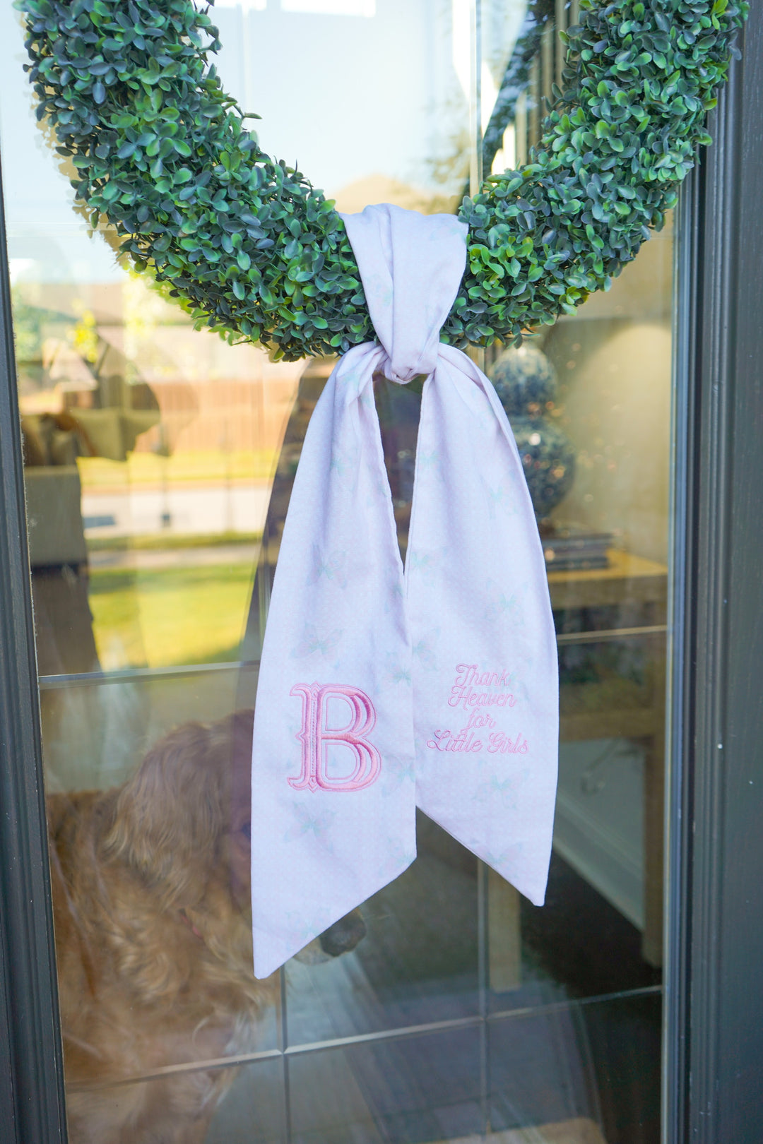 Thank Heaven - Wreath Sash