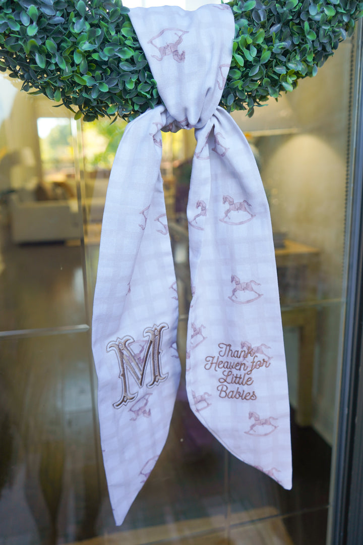 Thank Heaven - Wreath Sash