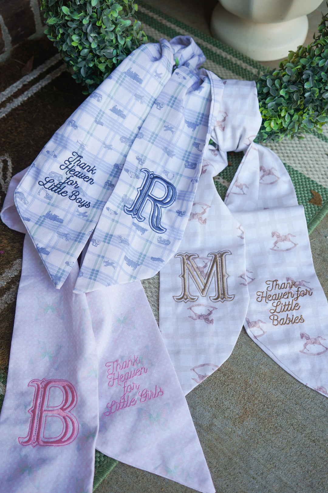 Thank Heaven - Wreath Sash