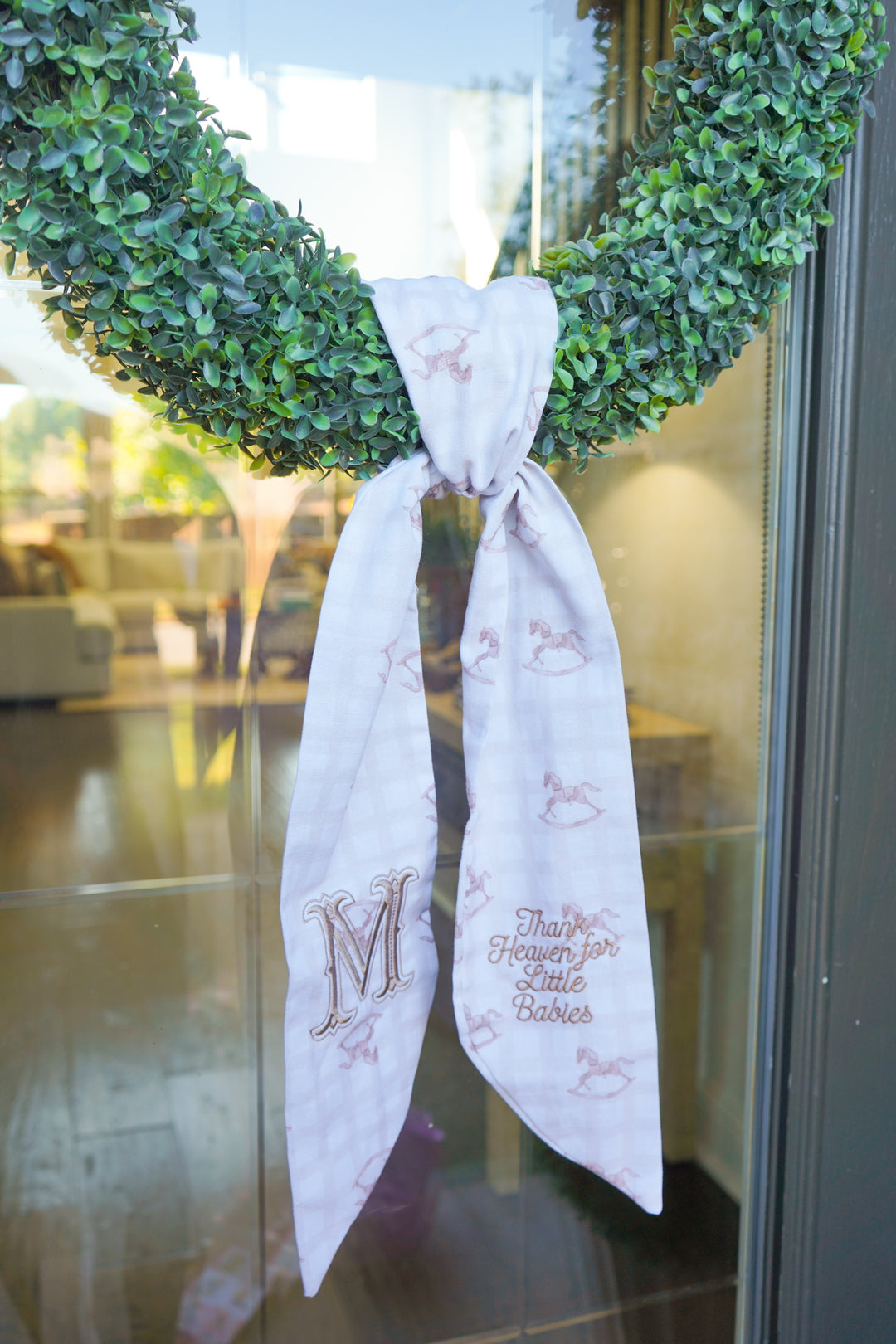 Thank Heaven - Wreath Sash