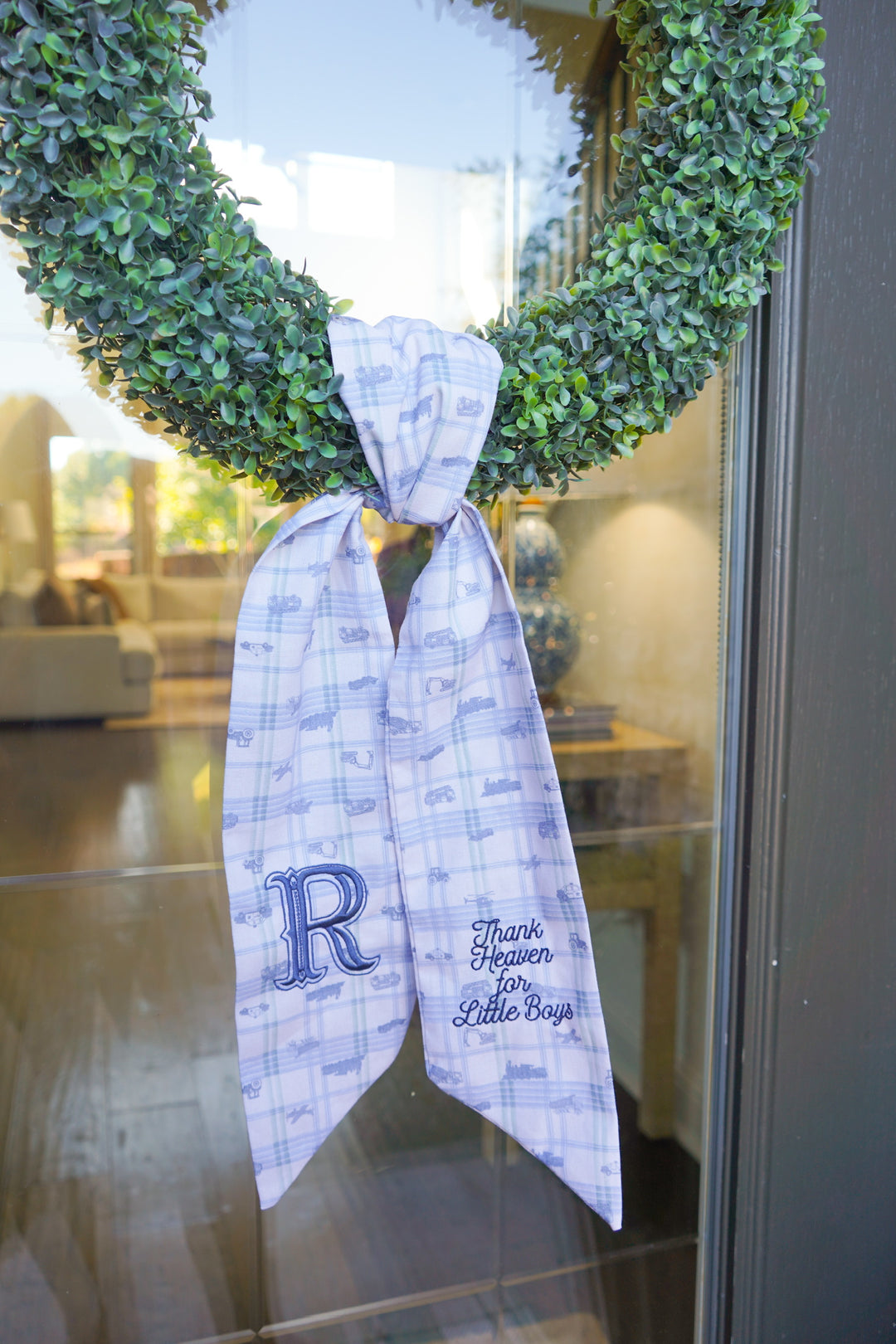 Thank Heaven - Wreath Sash
