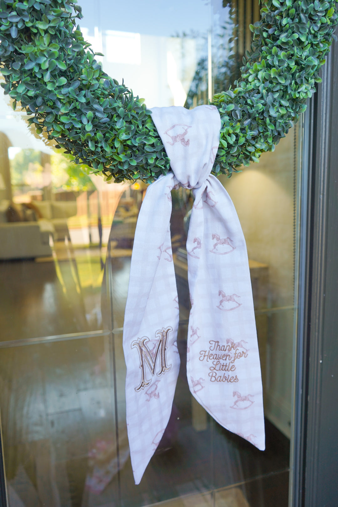 Thank Heaven - Wreath Sash