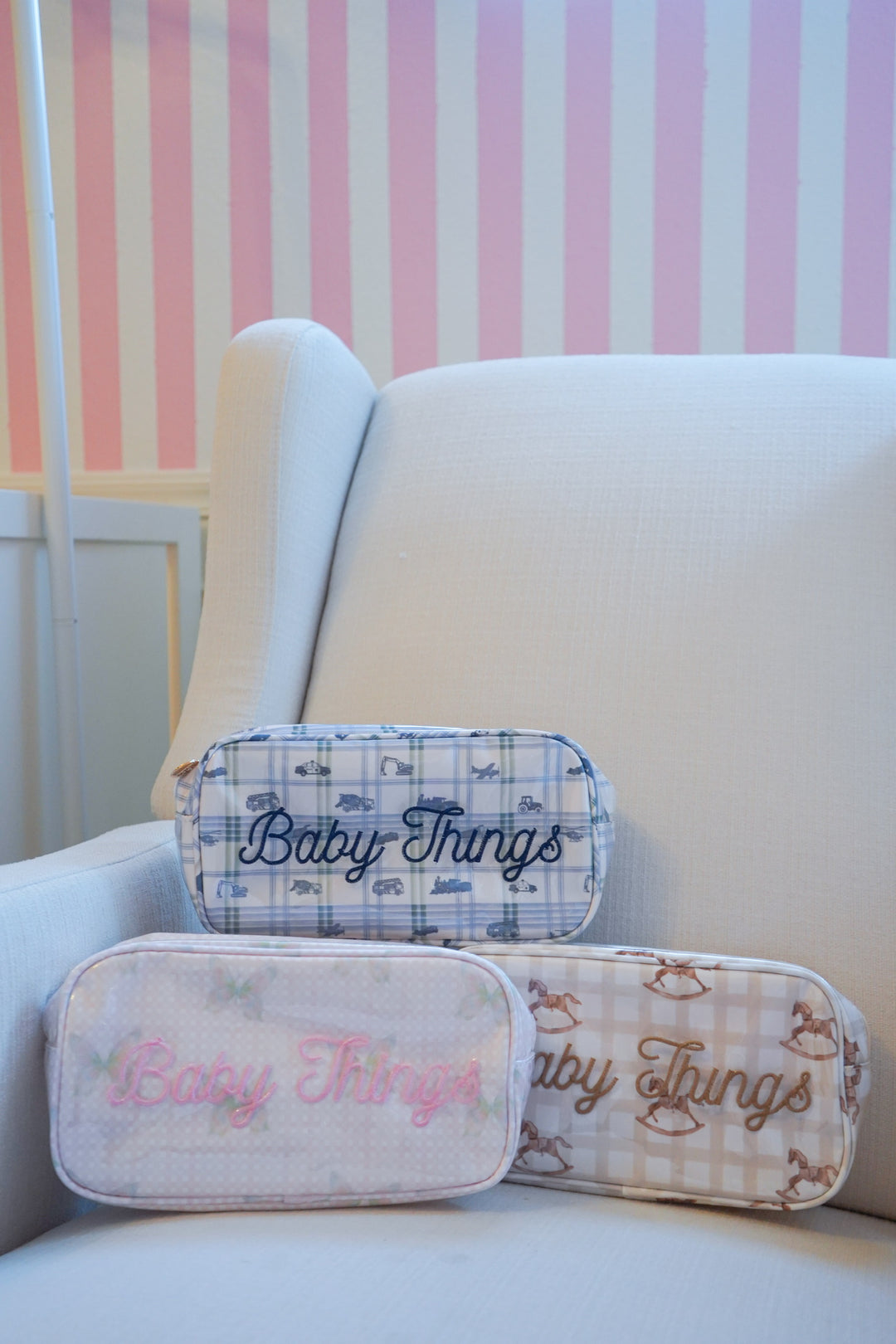 Baby Things - Clear Coat Large Bag