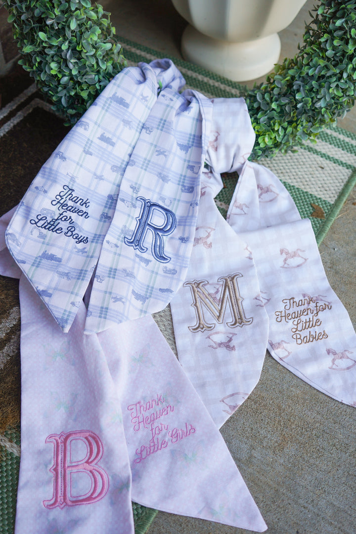 Thank Heaven - Wreath Sash
