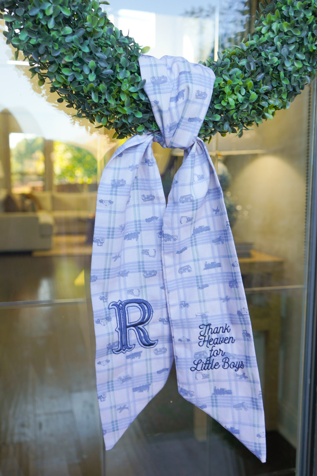 Thank Heaven - Wreath Sash